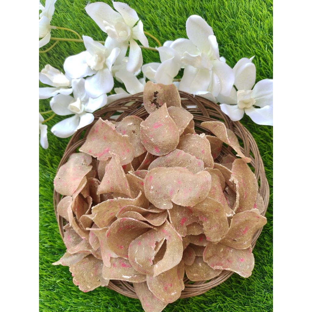 Kerupuk Singkong Gaplek Bawang (JADUL) Cemilan Enak/Renyah/Gurih