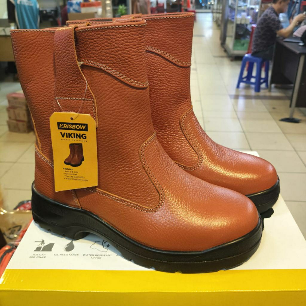 Sepatu Safety Boot Krisbow Viking Original / Safety Boot Viking Krisbow Berkualitas