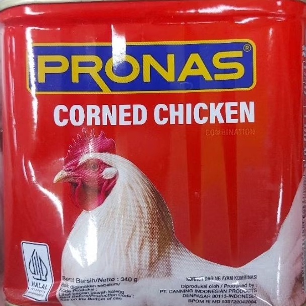 PRONAS Corned Chiken 340gram