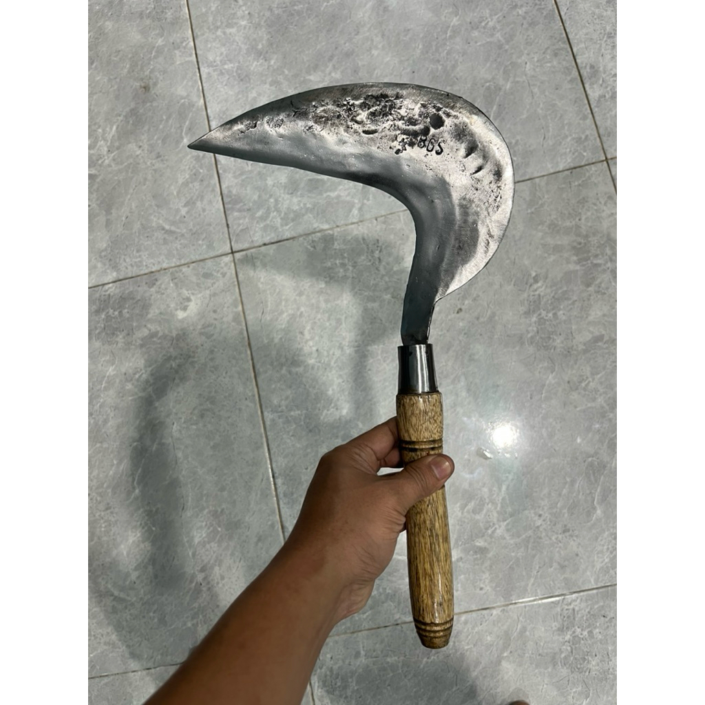 Arit Rumput Super Tajam Baja Asli 100% Premium [ cikajangan ]