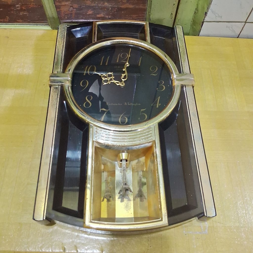 jam dinding seiko alarm bunyi