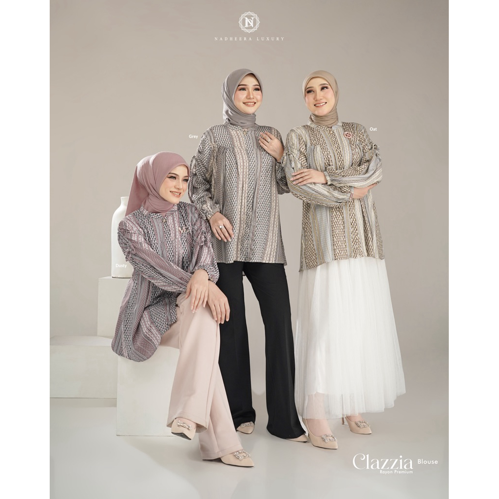 CLAZZIA BLOUSE by Nadheera Luxury Blouse Nadheera Rayon Premium