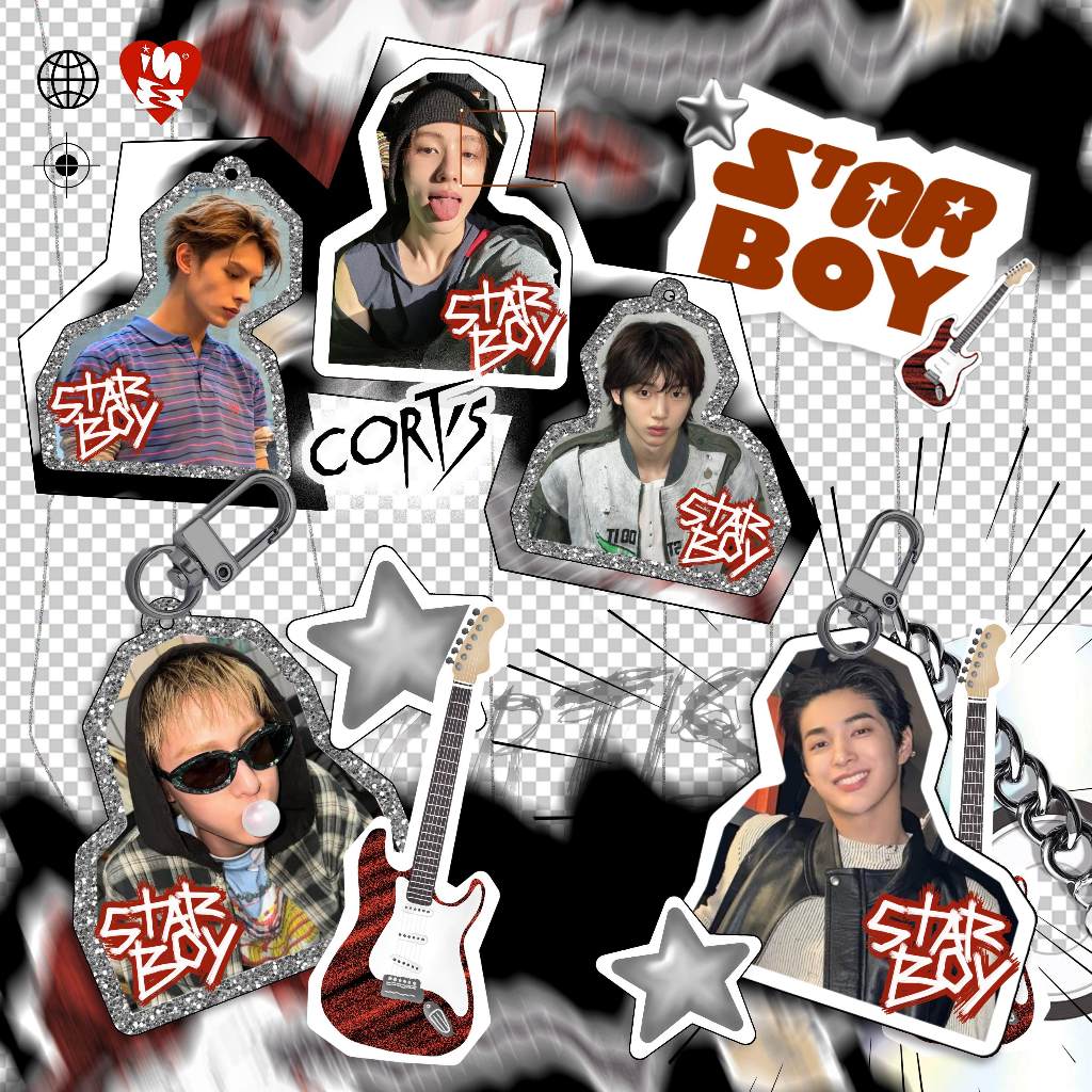 CORTIS OH MY STARBOY KEYCHAIN| CORTIS STARBOY KEYCHAIN | Custom keyhain