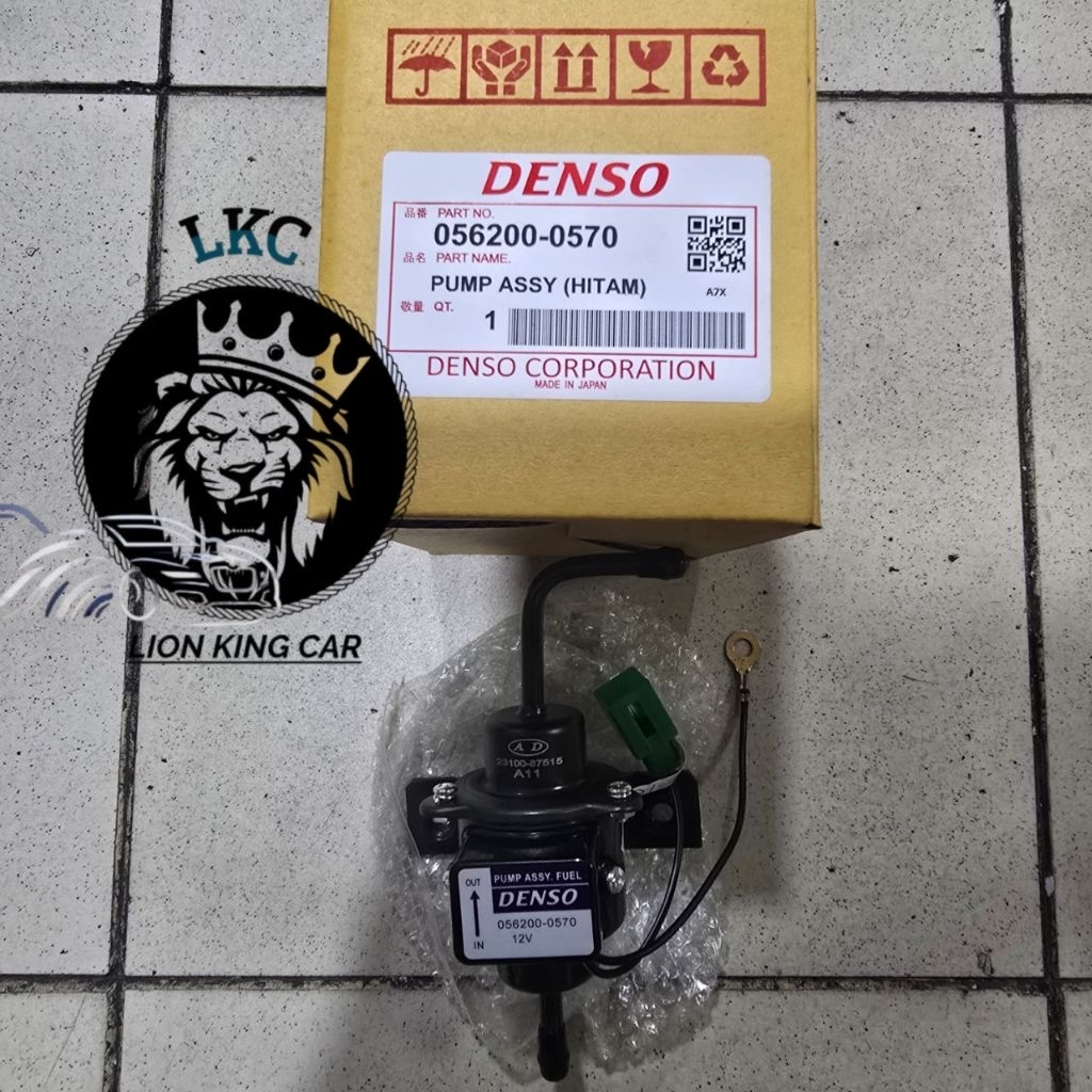Fuel Pomp Rotak Pompa Bensin Denso S89 Hitam 056200-0570