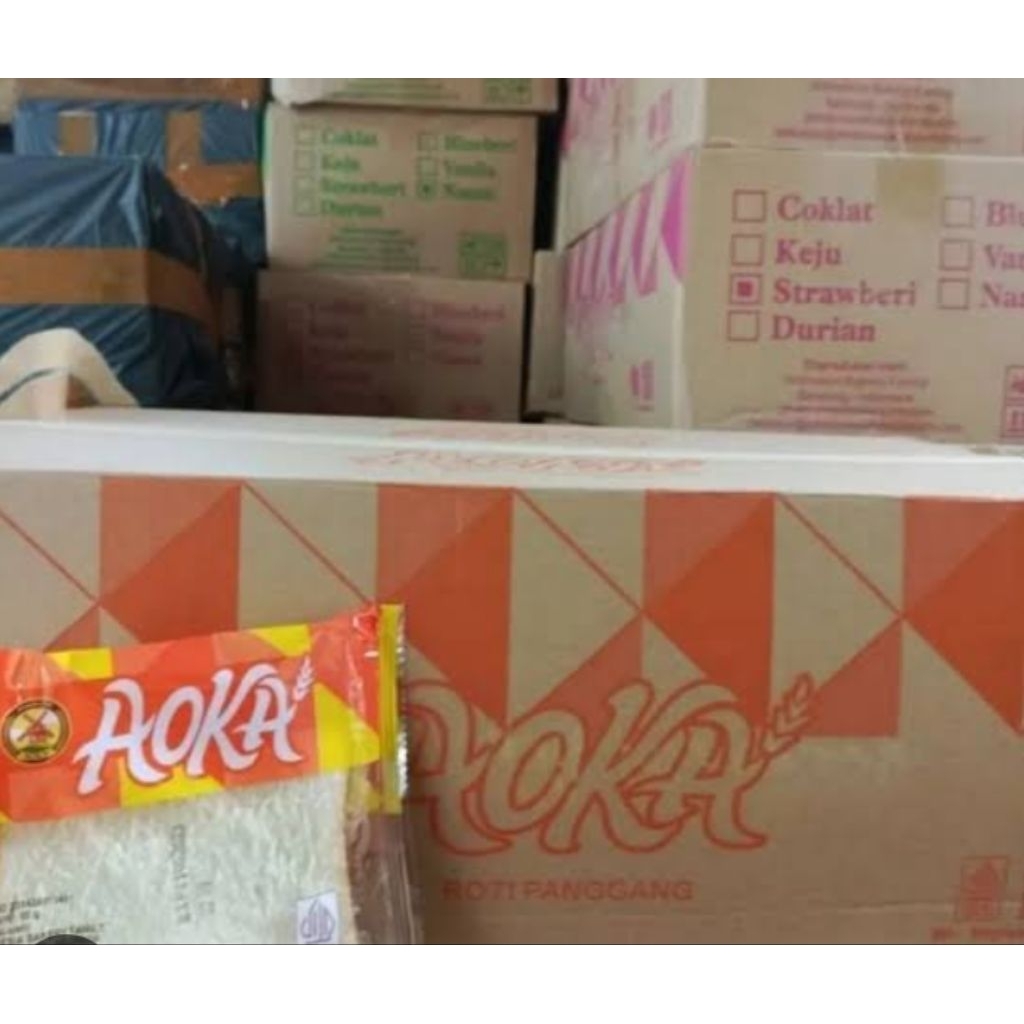 Roti Panggang AOKA | Kemasan 1 Dus