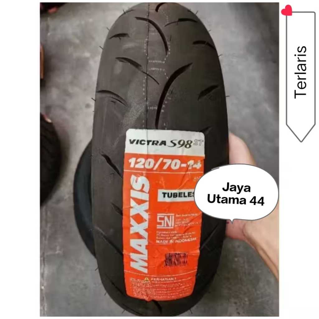Ban Motor Maxxis 120/70-14 Victra Tubeless Ban Belakang PCX 150