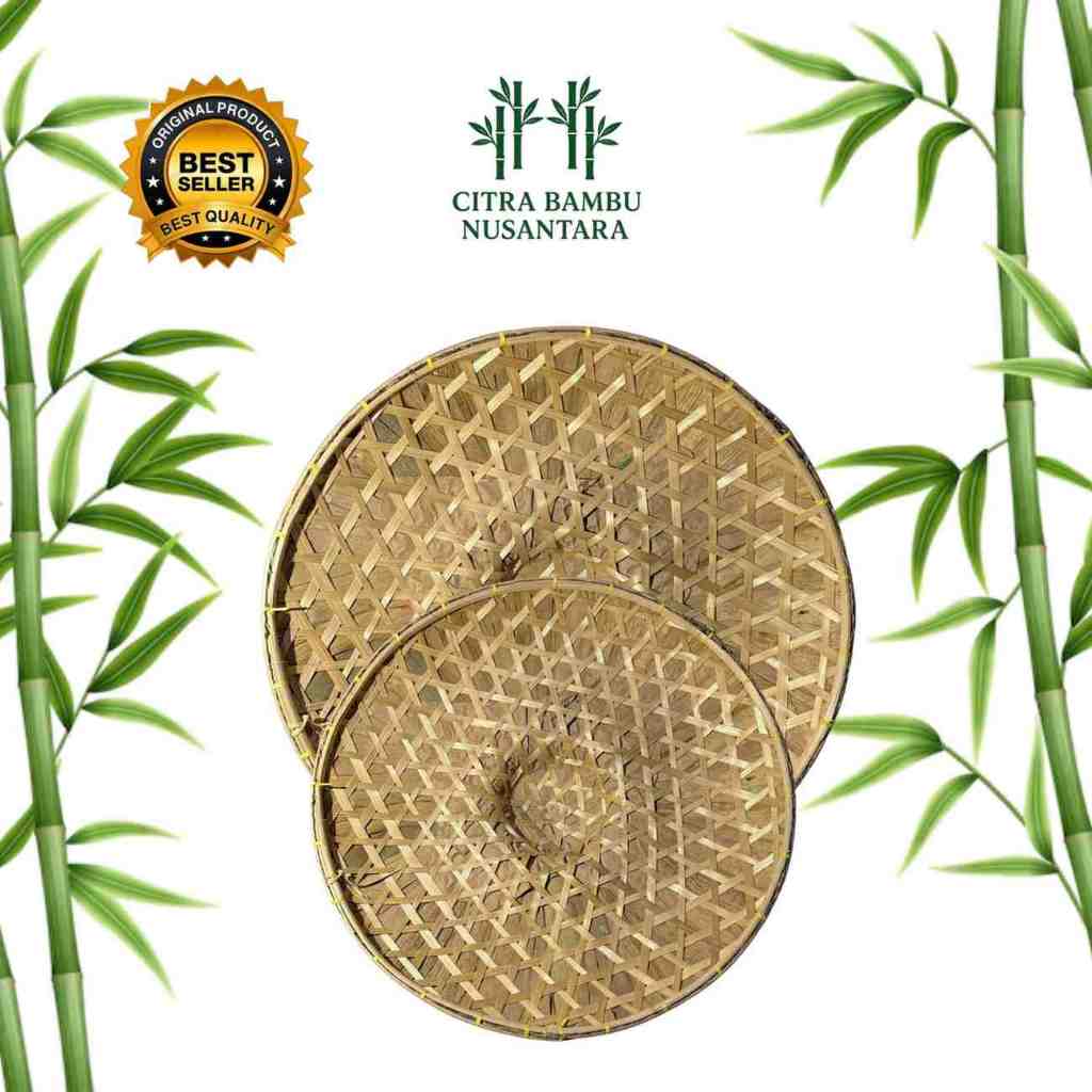 Caping dudukuy bambu anyaman petani tudung grosir murah asli – Tasikmalaya