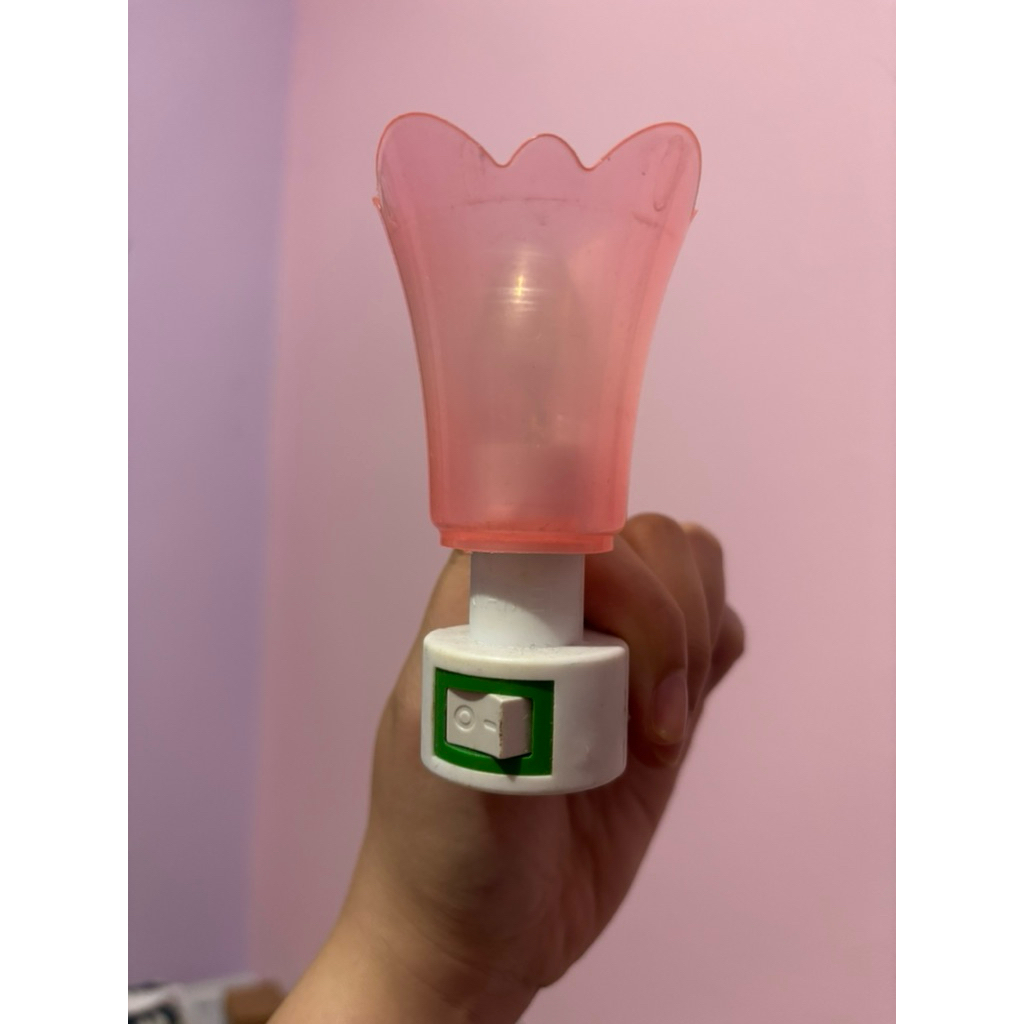 lampu tidur bunga