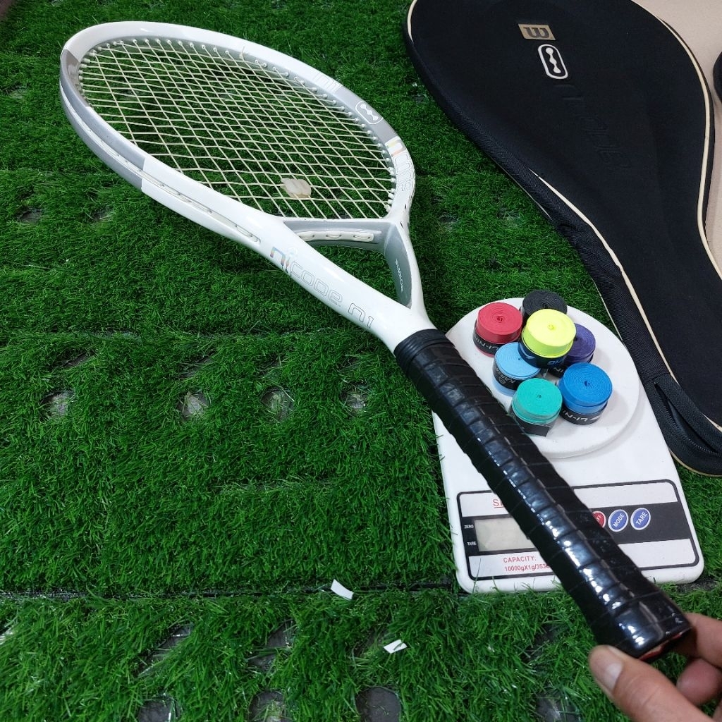 RAKET TENIS WILSON N CODE N 1 BEKAS 271 MASIH BAGUS SIAP PAKAI