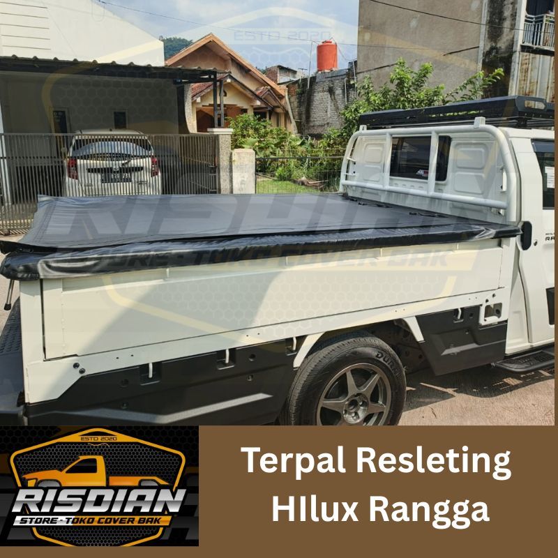 Terpal Cover Bak Mobil Hilux Rangga Anti Air Tahan Panas