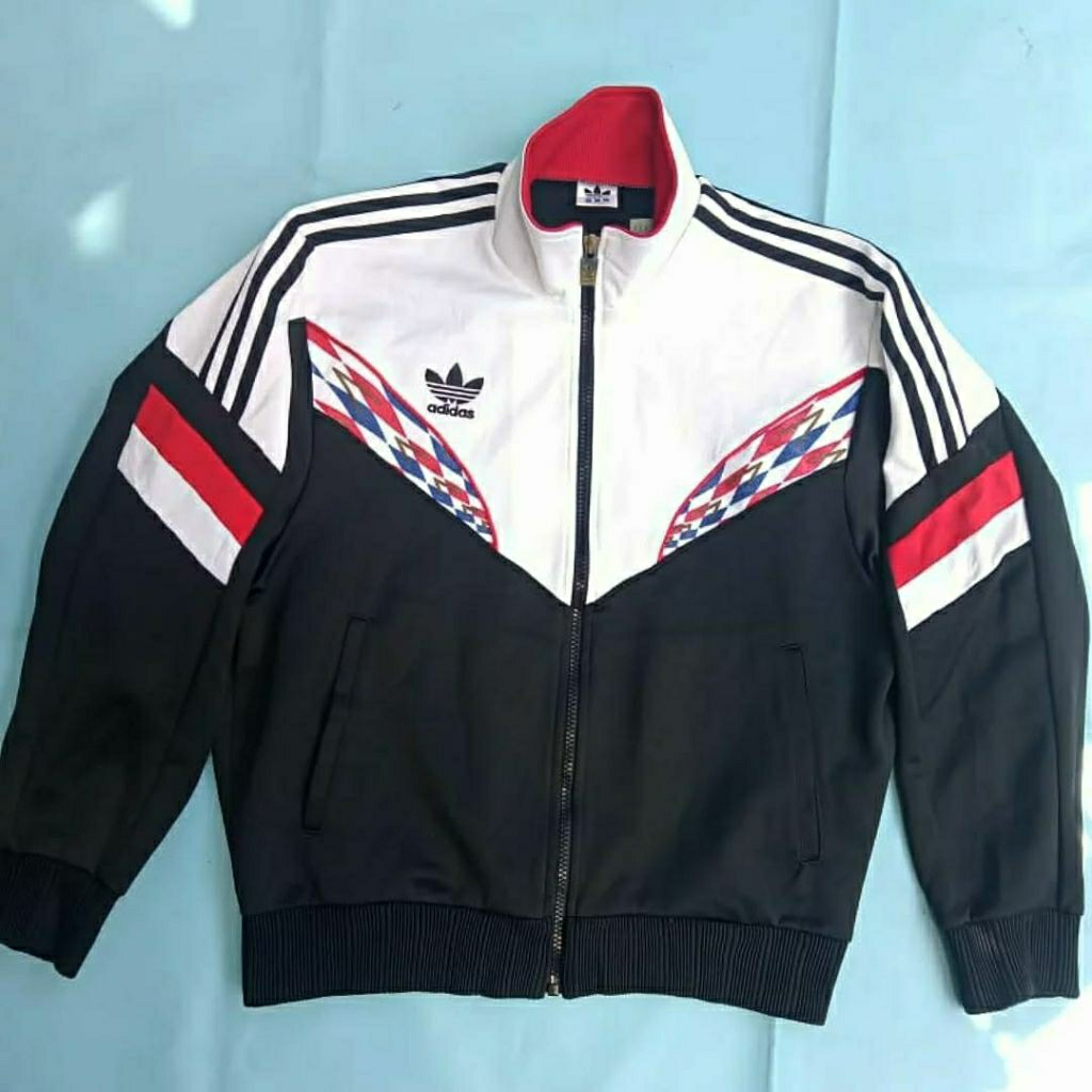 Tracktop Adidas Descente Vintage Colourblock