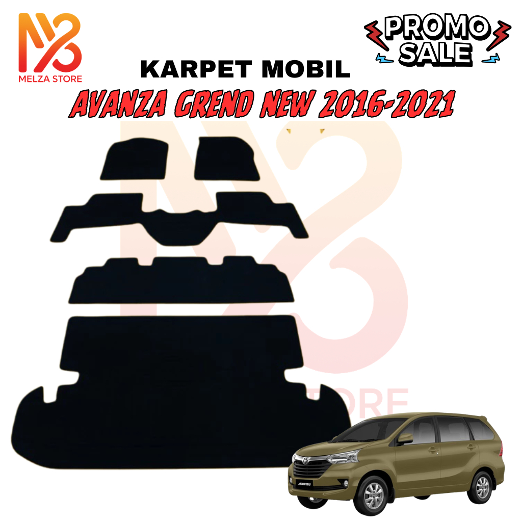 Karpet Mobil Toyota Grand Avanza 2016-2020 Alas Kaki Avanza 2017 2018 2019