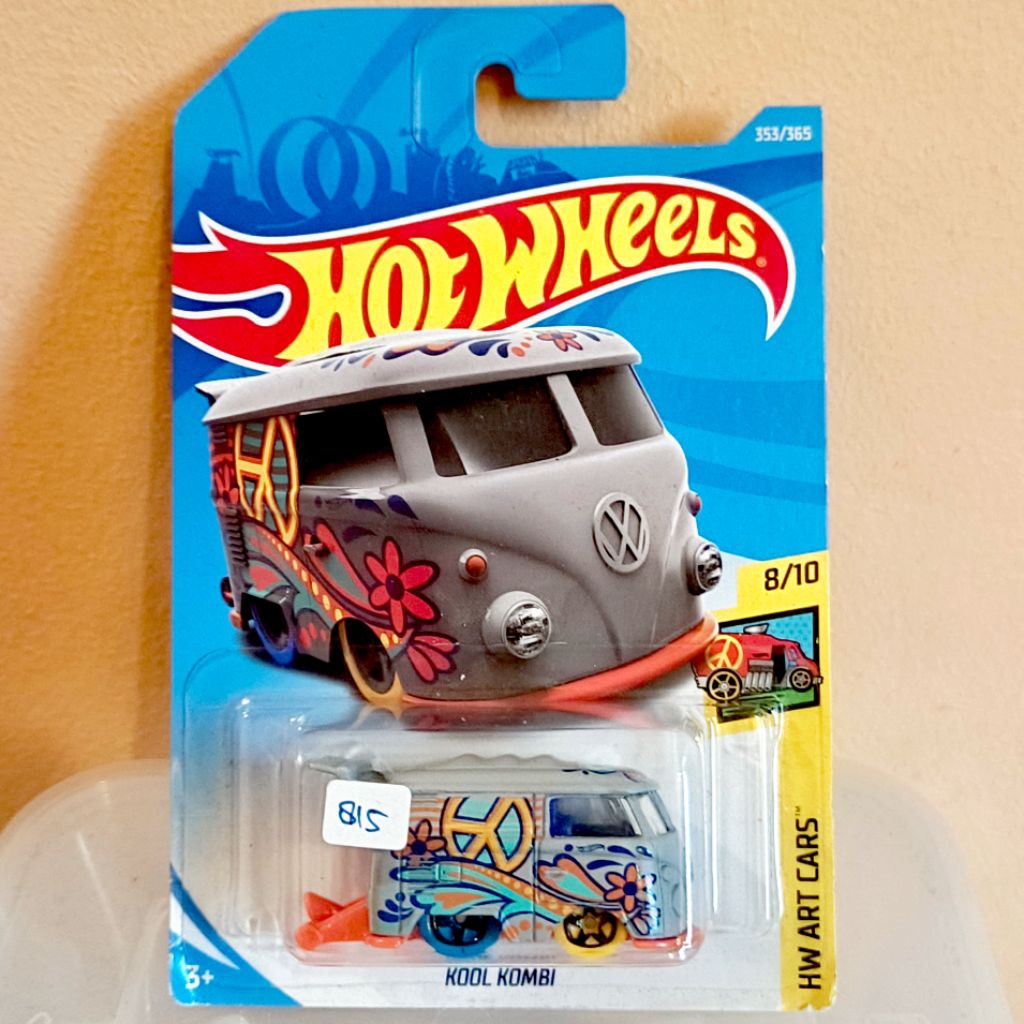 Hot Wheels Kool Kombi Abu-Abu HW ART CARS