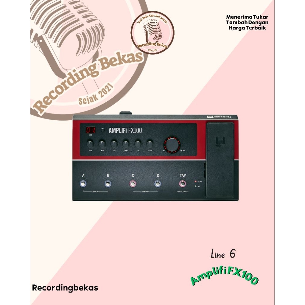 Guitar Effect Line6 AmpliFi FX100