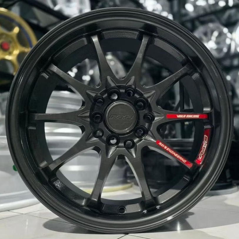 velg mobil ring 16 ce28 lebar 7 pcd 5x100 - 5x114,3 velg racing ring 16 velg mobil All new Avanza Ve