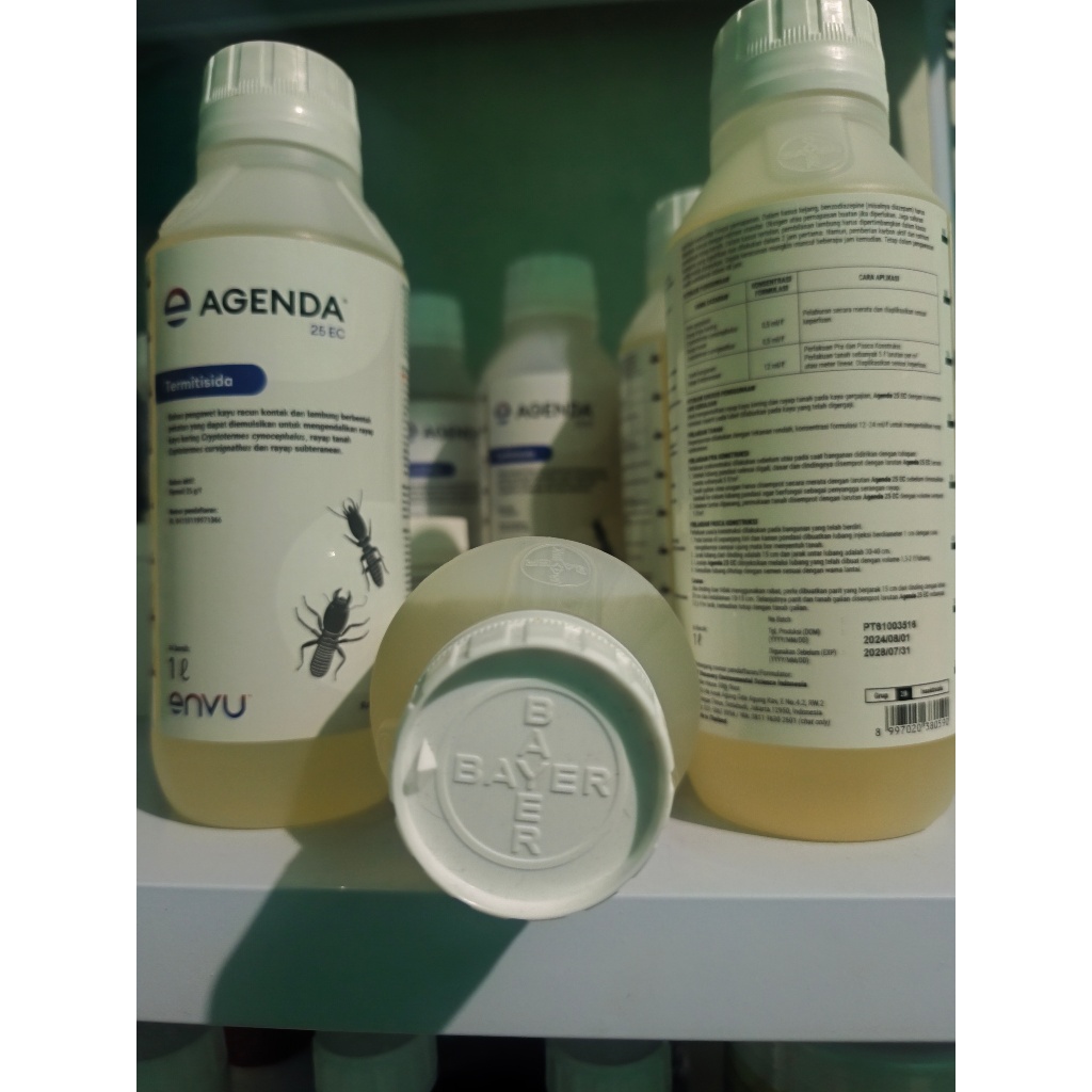 Agenda 25 EC Anti Rayap 1 Ltr Fipronil 25g/L obat rayap paling ampuh
