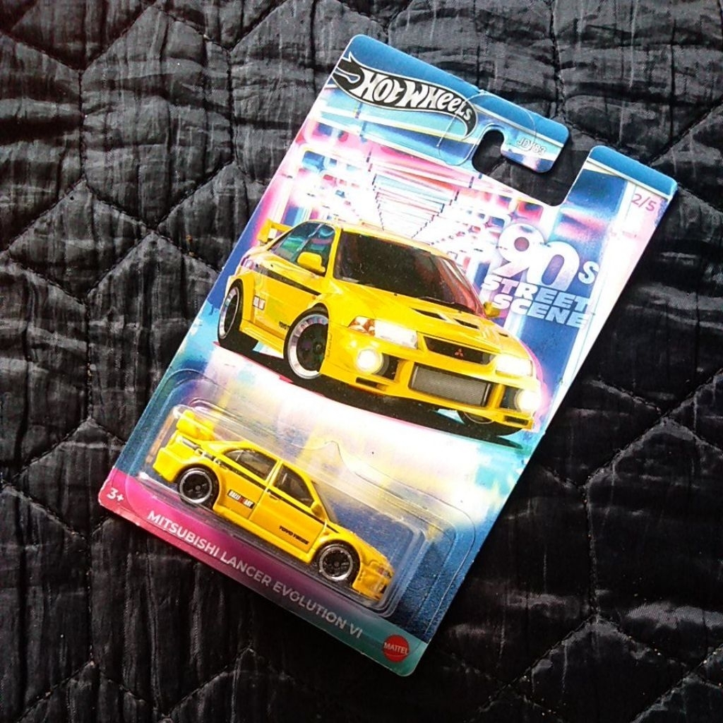 Mitsubishi Lancer Evo VI 90s hot wheels