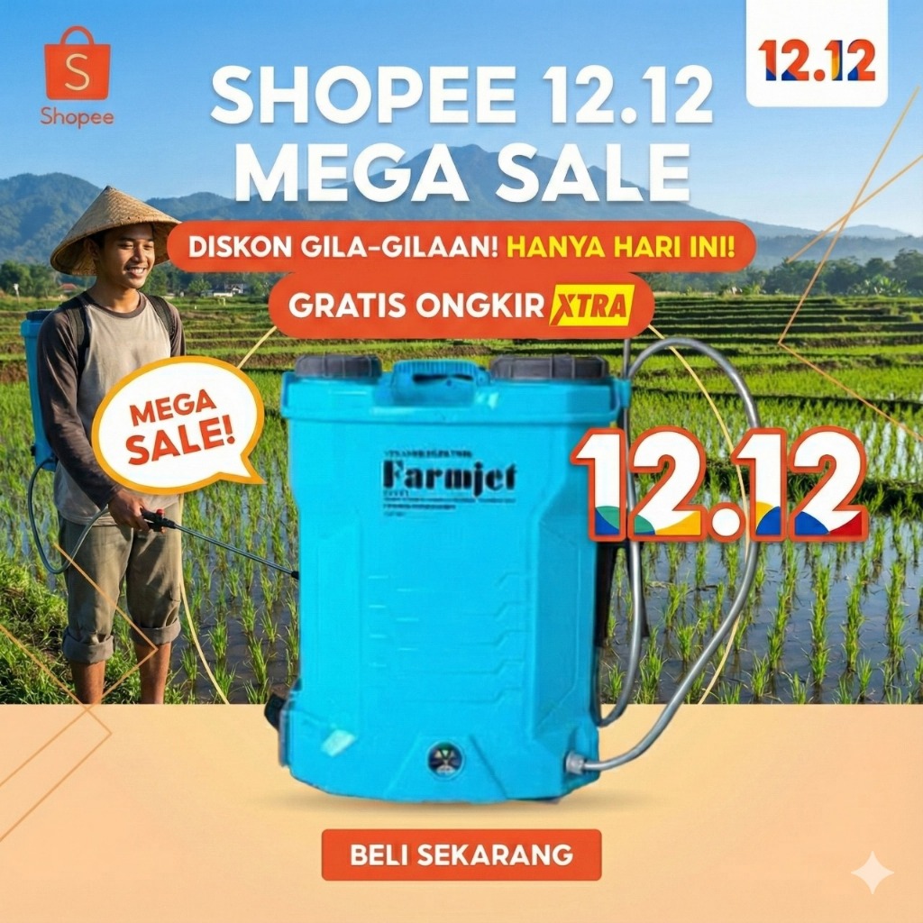 Sprayer Hama Elektrik SWAN F 16 BE 16 / Alat Semprot Hama Elektrik Swan F16