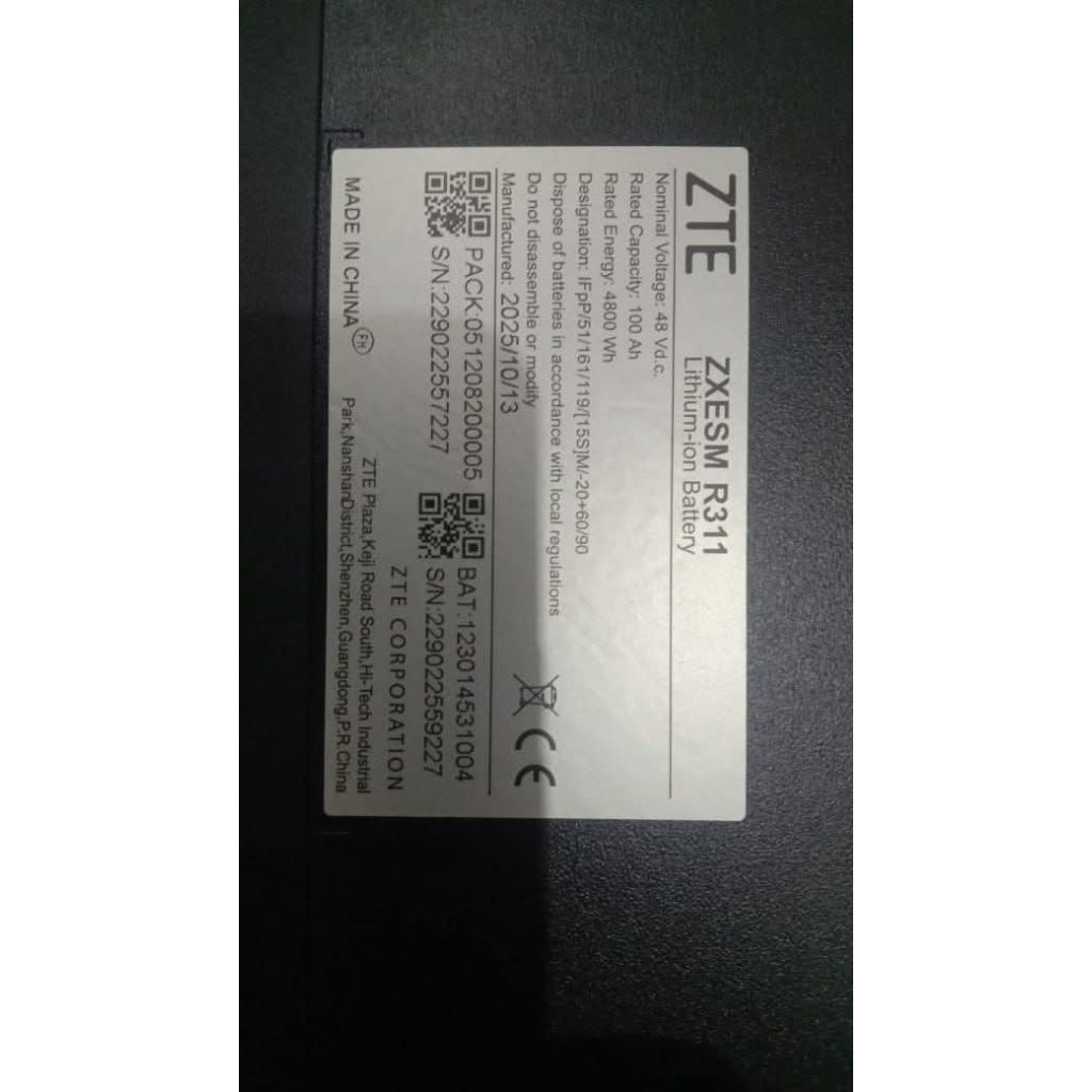 batre lifepo4 unit baru set 24volt 200ah