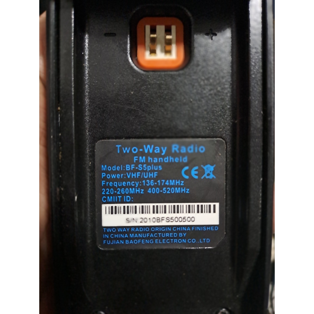 Baofeng BF-S5 Plus Tiga Band Normal Ht Bh S5 Plus Bekas