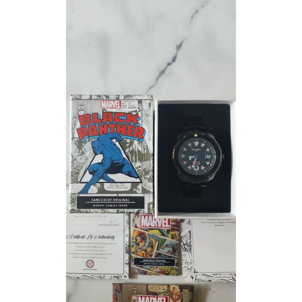 jam lanccelot x Marvel comics black panther series rare limited edition