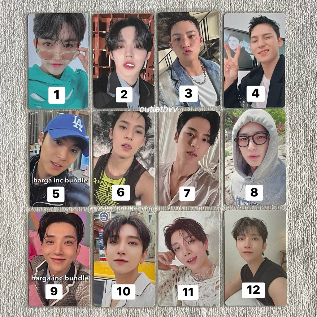 [SALE] PHOTOCARD SEVENTEEN MINGYU JOSHUA SCOUPS PC OFFICIAL IN THE SOOP ITS TOPBIR ATTACCA DONGAK 17