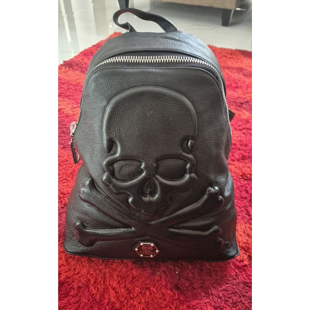 Ransel / Backpack Philipp Plein tengkorak timbul
