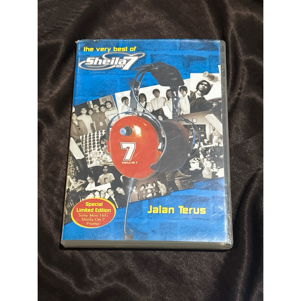 CD DVD ALBUM SHEILA ON 7 THE VERY BEST OF JALAN TERUS ORIGINAL