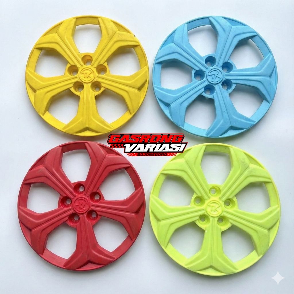 WELDOP YHUNDAI ORI tk plastik 4 biji+lis. Wheeldop Hyundai Bahan Plastik ABS