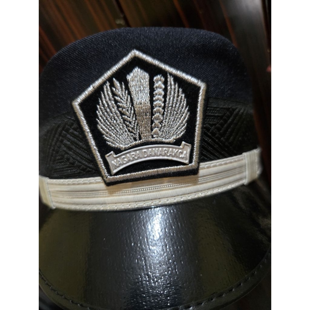 Topi PDU Bea Cukai Cewe Lis Putih