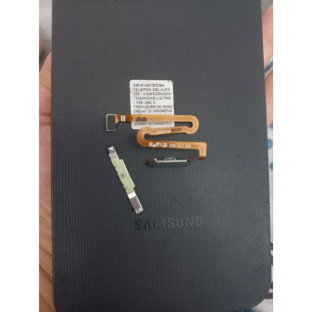 fingerprint samsung a14 4G ori copotan hp garansi
