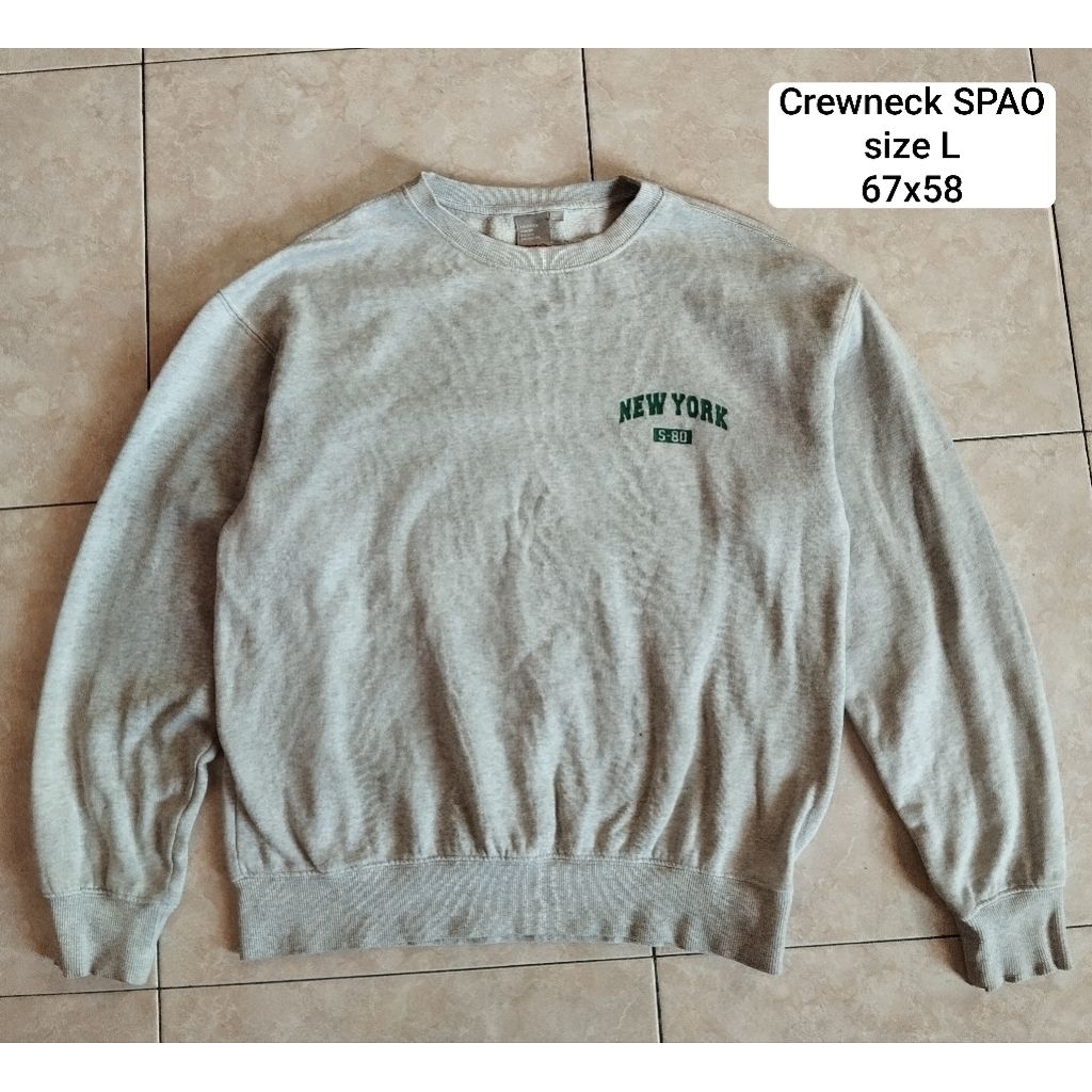 Crewneck SPAO Korea