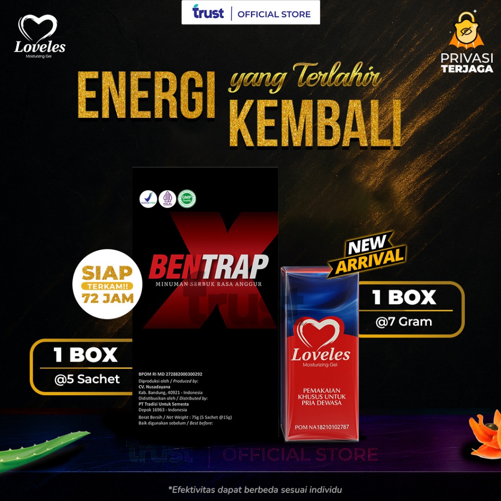 Bentrap 1 Box + Loveles Tube 1 Box [ Bundling Package ]
