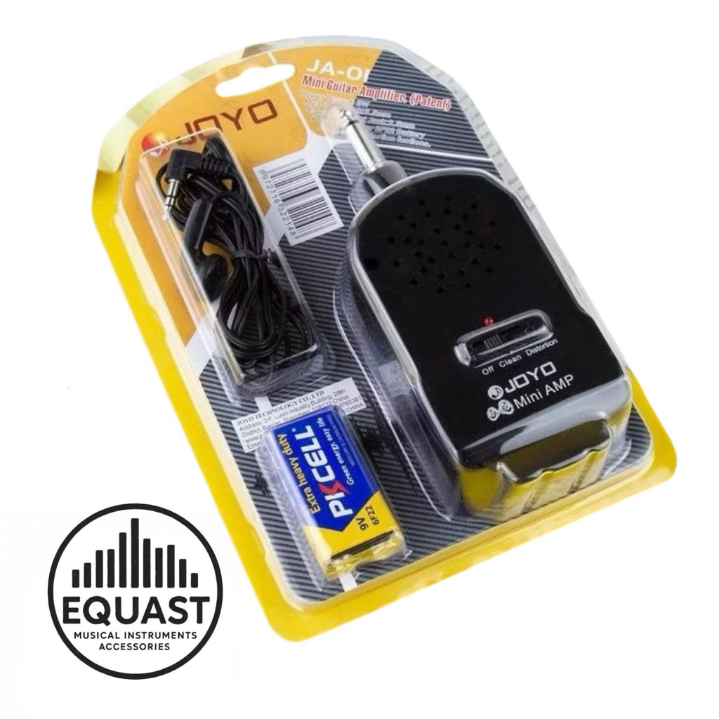 Amplifier Joyo Mini AMP Efek Distorsi Clean Gitar Akustik Elektrik Klasik Bass JA-01