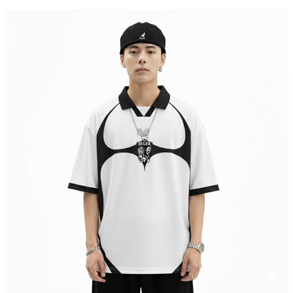 Beger Brand /Talon / Boxy Series / Jersey / Oversize / Streetwear / Retro / Vintage / Music / Rugby 