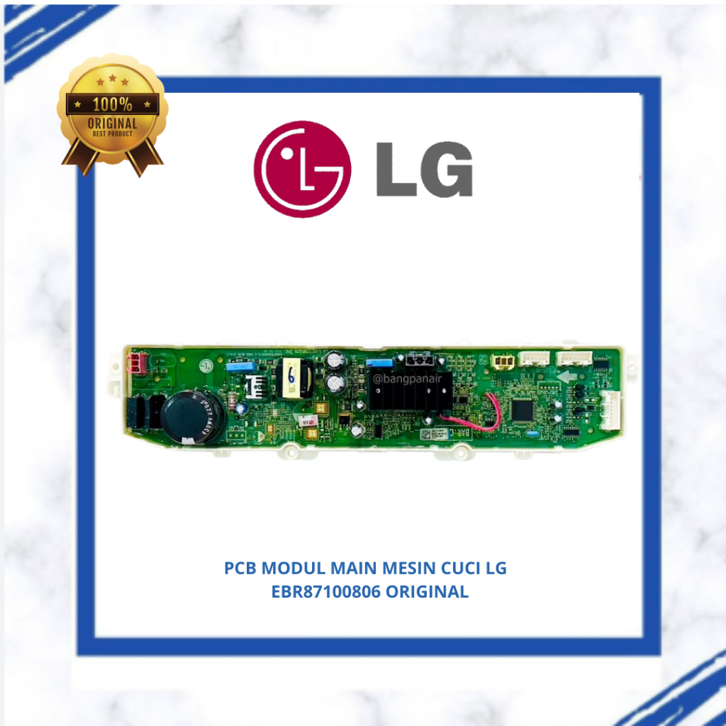 PCB MODUL MESIN CUCI LG EBR87100806 T2175VS2M ORIGINAL
