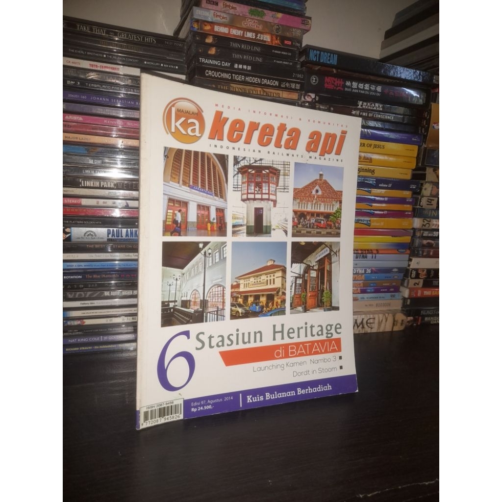 Majalah Kereta Api edisi Agustus 2014