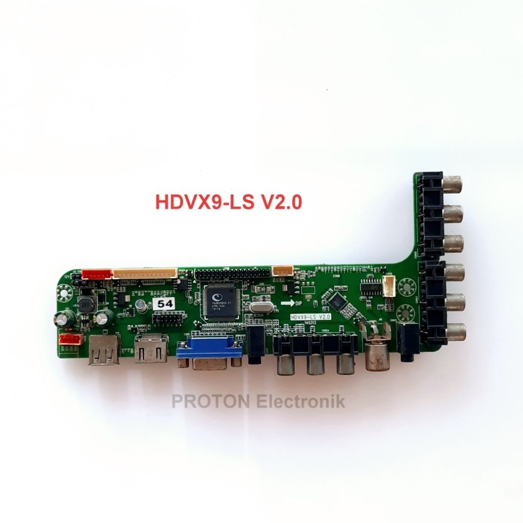 Mainboard LED TV Universal HDVX9-LS V2.0 Mesin Matherboard LCD PCB LCD Mobo 12V 14"-40" china akira 