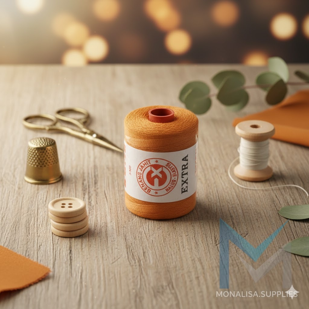 Benang Jahit Celana Jeans / Benang Jahit Levis Merk EXTRA ±500 yard