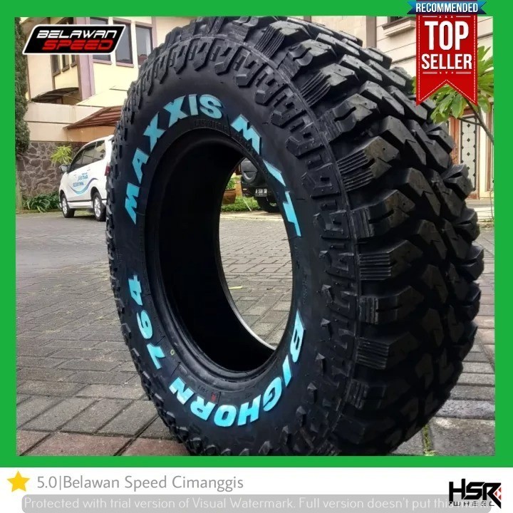 BAN MAXXIS BIGHORN 764 M/T 30x9.5 R15 | BAN OFFROAD RING 15 FREE PASANG