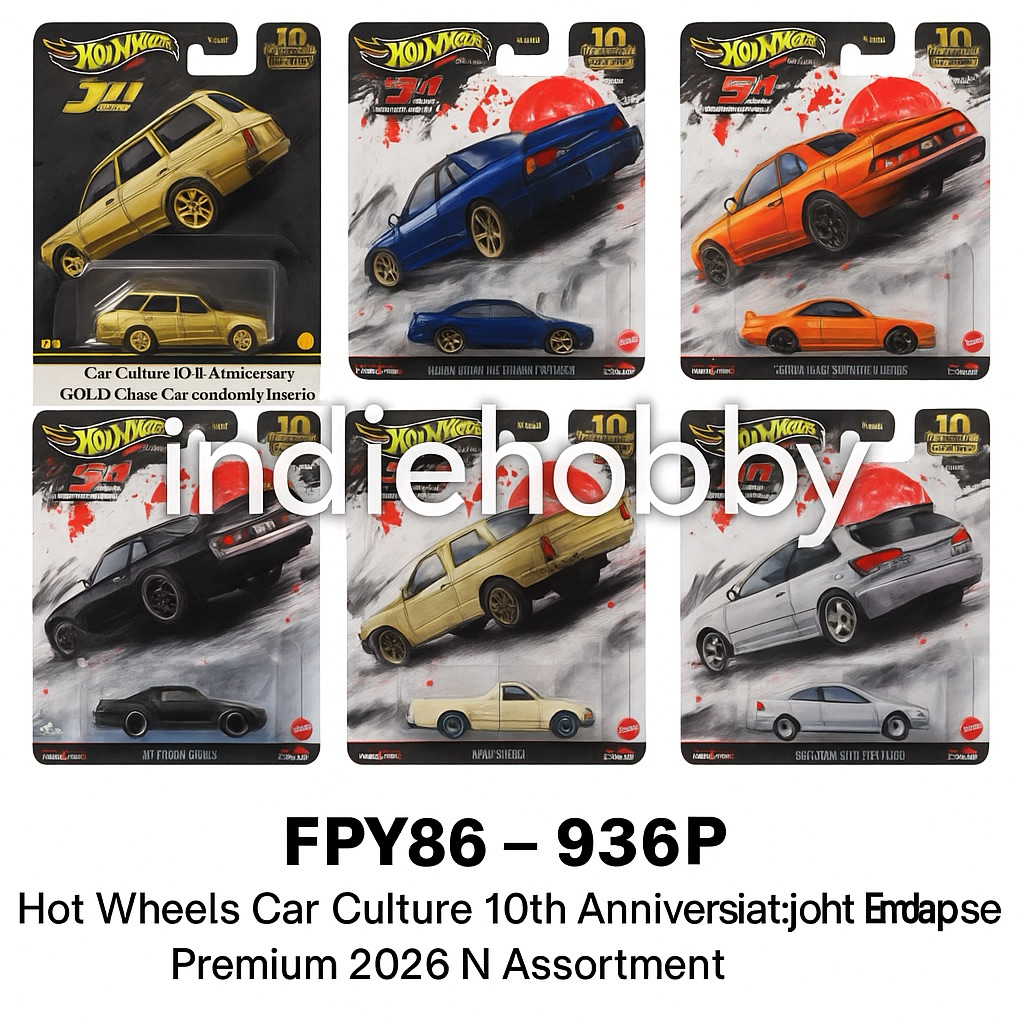 HOT WHEELS PREMIUM BOULEVARD JAPAN HISTORIC 5 - Lucky Chase Car