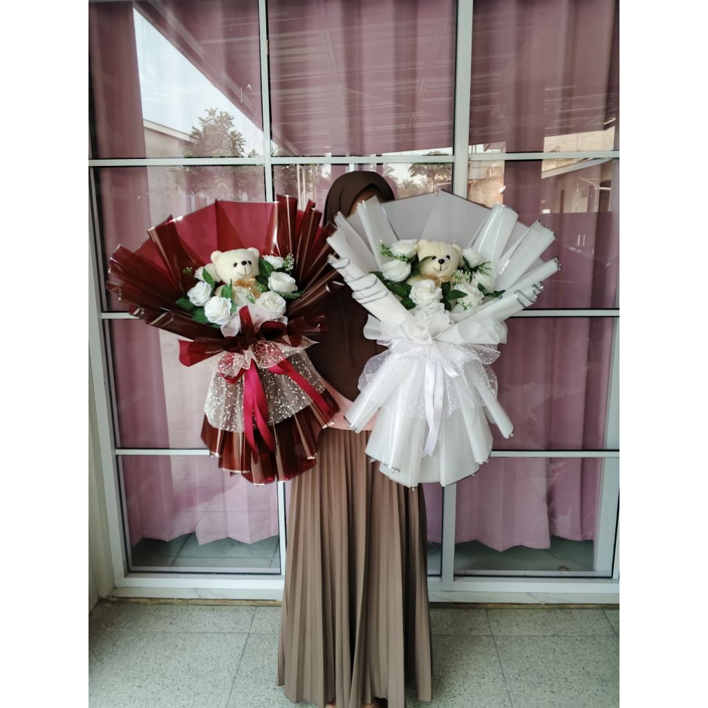 ( pekanbaru )Buket boneka wisuda jumbo