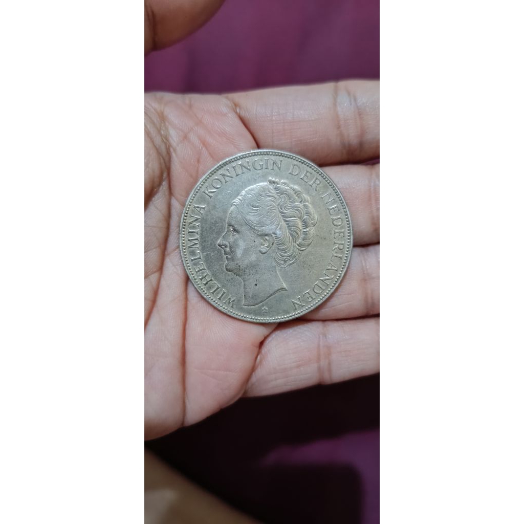 2,5 gulden wilhelmina 1932