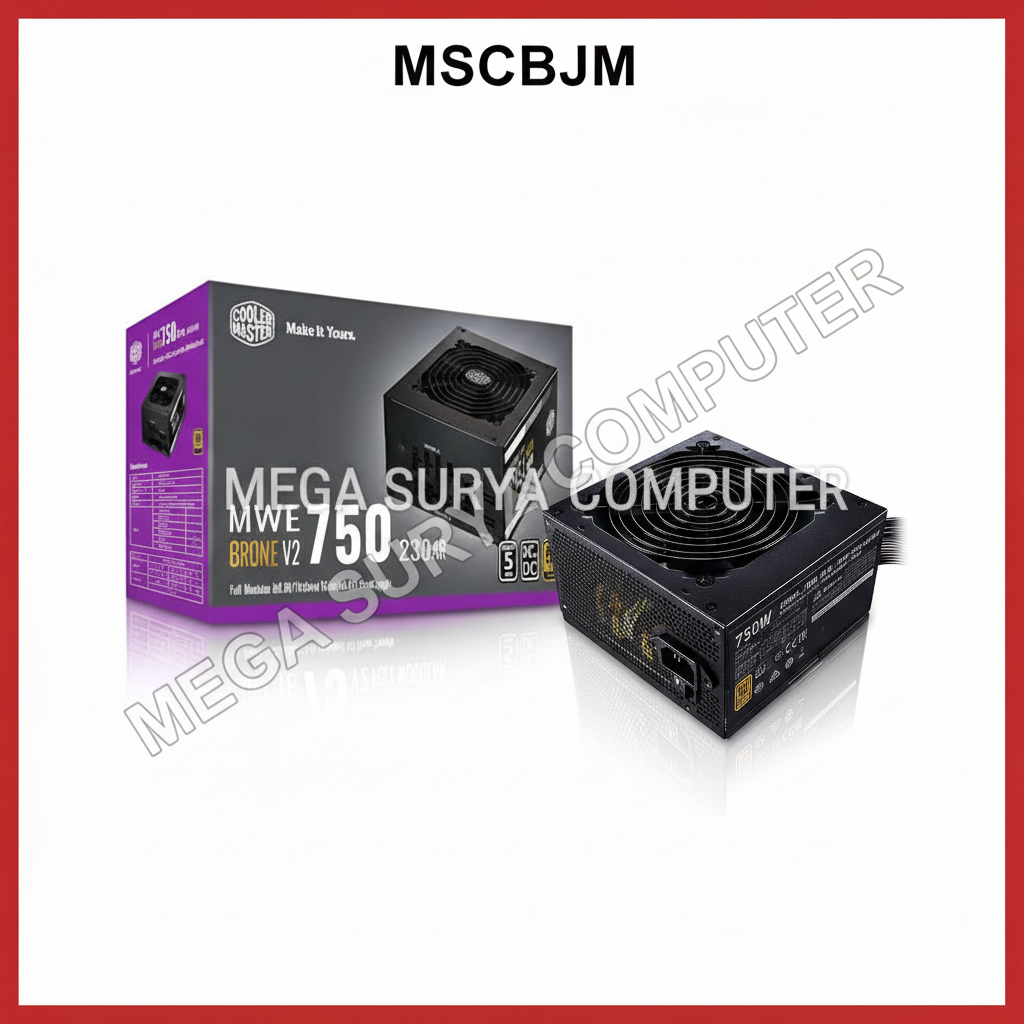POWER SUPPLY COOLER MASTER MWE 750 BRONZE V2