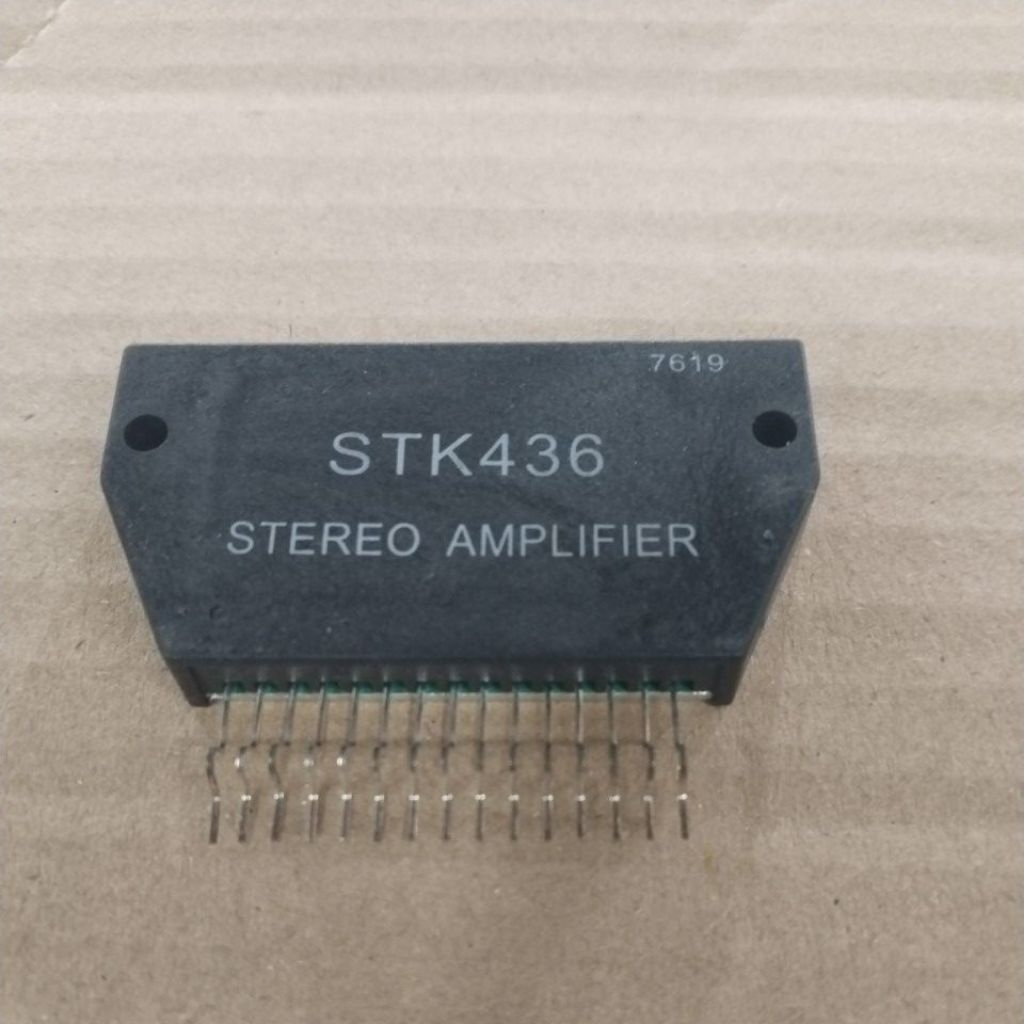 STK 436 IC POWER AMPLIFIER STEREO