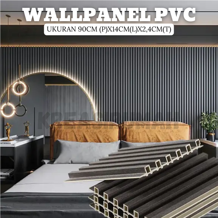 PVC Panel 3d wall panel pvc Premium Wall Panel Solid Wood Panel Board Dekorasi Dinding