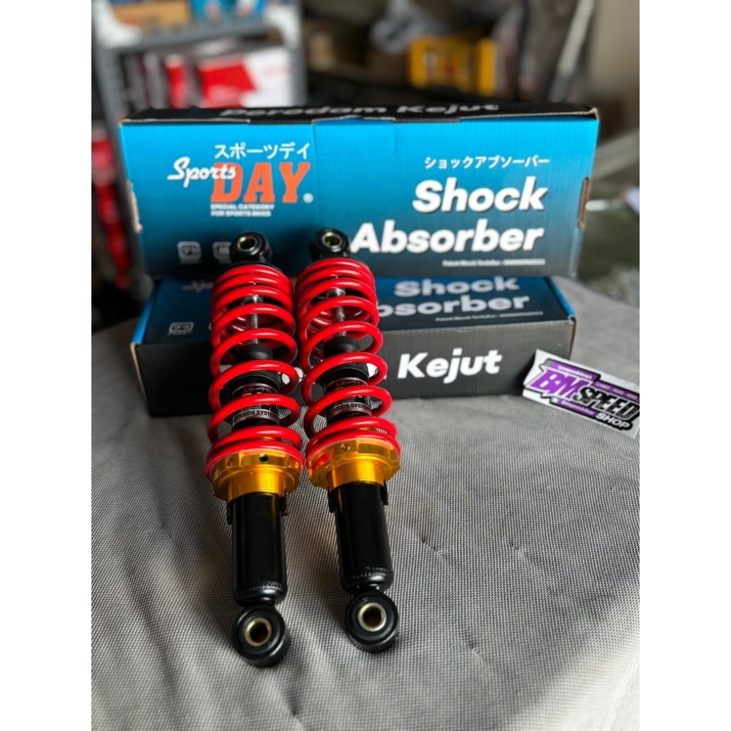 Shock 811 Non Tabung 280mm 320mm Merah Gold By Sports Day
