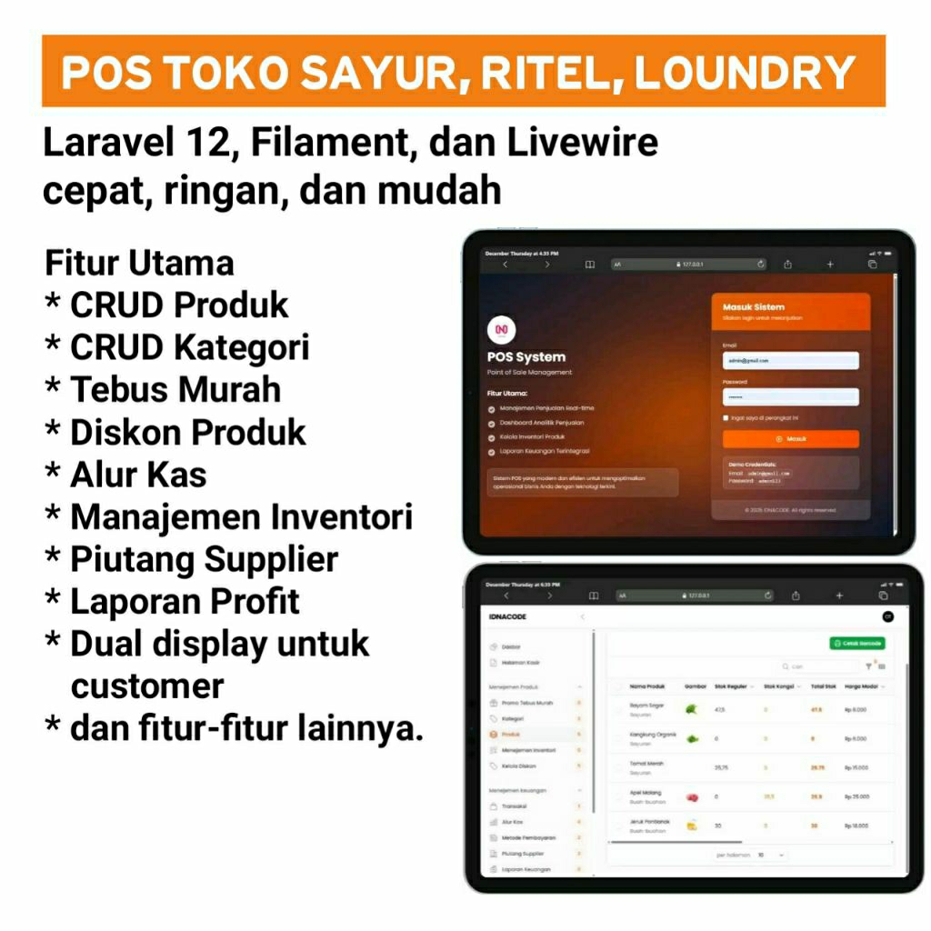 APLIKASI POS/KASIR TOKO RETAIL