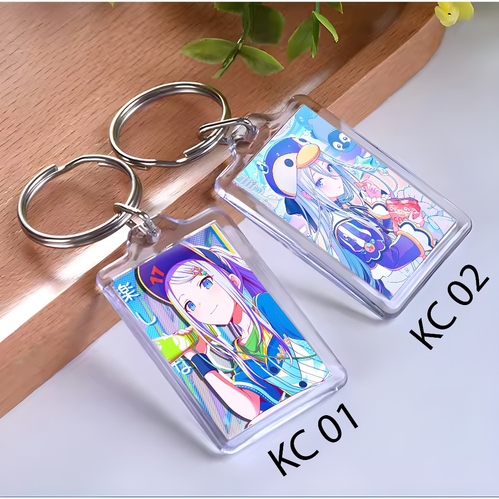 Keychain YOISAKI KANADE PROJECT SEKAI - Ganci PROJECT SEKAI - Gantungan Kunci - KANADE YOISAKI