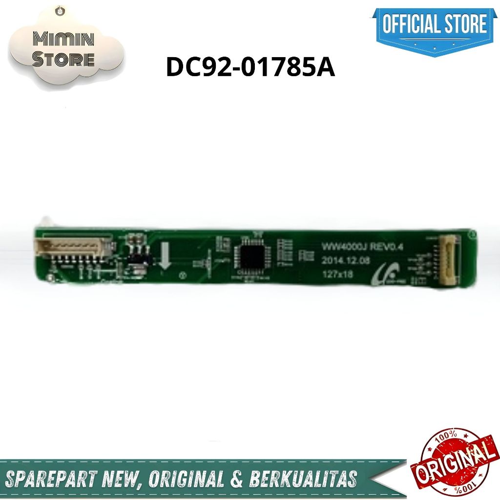 MODUL PCB DISPLAY TOUCHSCREEN MESIN CUCI SAMSUNG ORIGINAL TIPE WW65J WW70J WW75J WW80J WD70